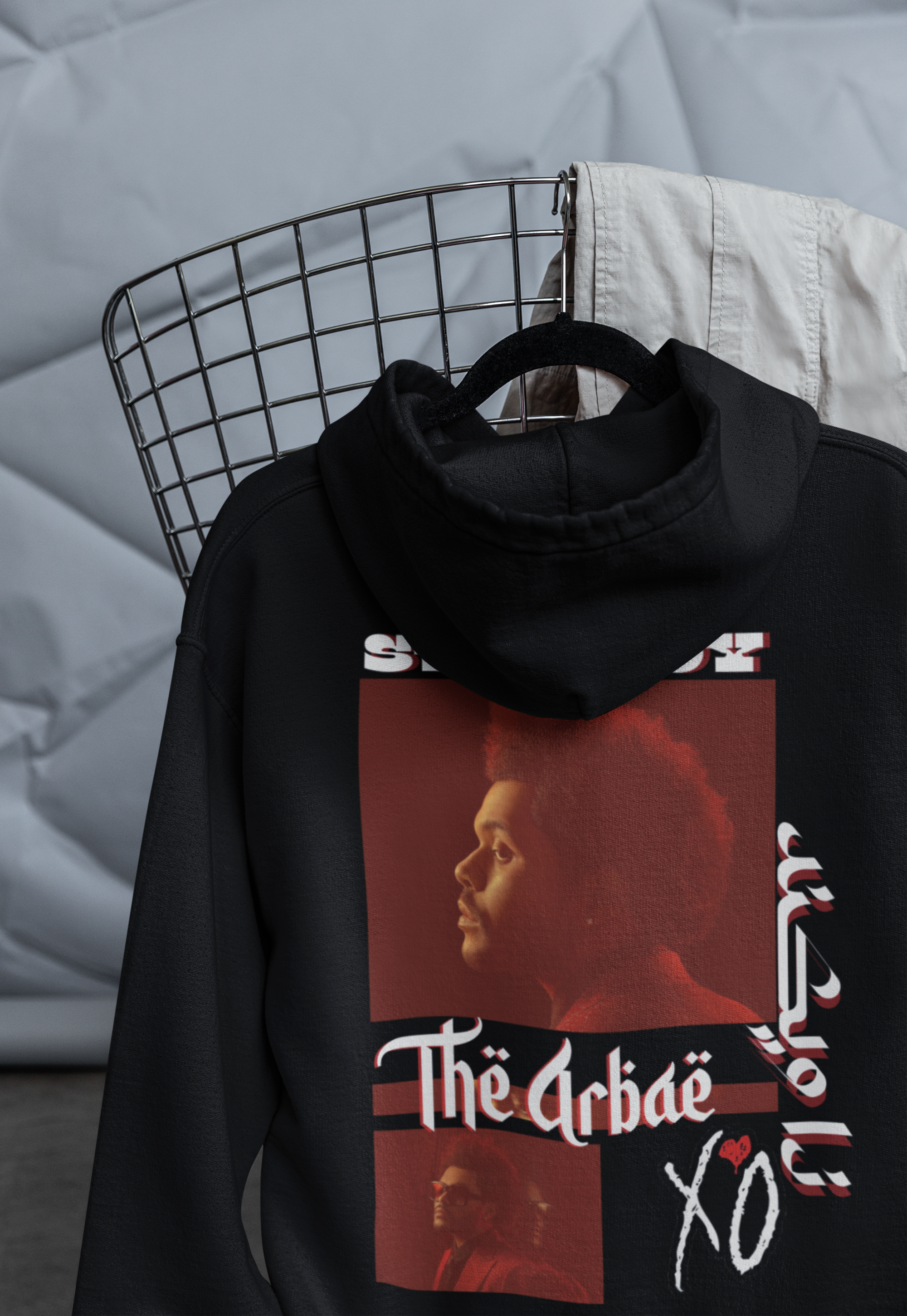 (Star boy the weeknd) Hoodie black
